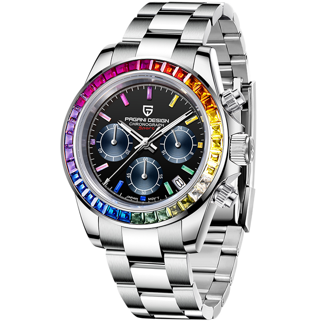 PAGANI DESIGN PD-1644 Men's Quartz Watches Chronograph Sports
