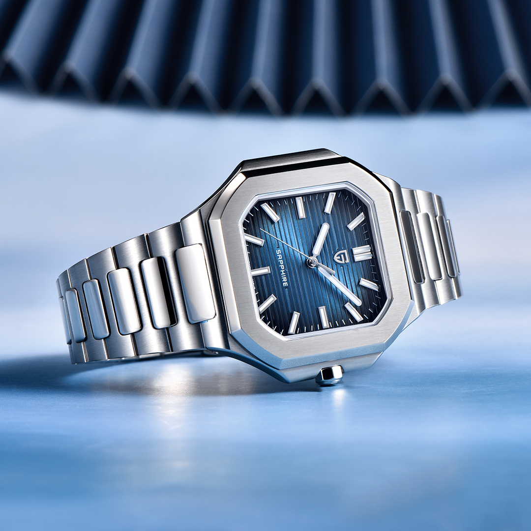 PAGANI DESIGN PD-YS019 新作 ティファニーブルー VH31 PAGANI DESIGN PD-YS019 Men's Quartz Watch New 37MM Stainless