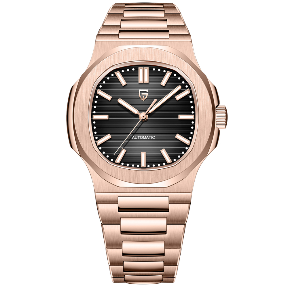 PAGANI DESIGN PD-1728 Men's Automatic Watches 40mm Luxury Stainless Steel Casual Waterproof Wrist Watches Sapphire Dial Glass