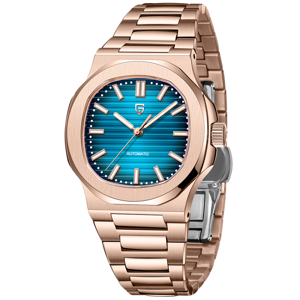 PAGANI DESIGN PD-1728 Men's Automatic Watches 40mm Luxury Stainless Steel Casual Waterproof Wrist Watches Sapphire Dial Glass
