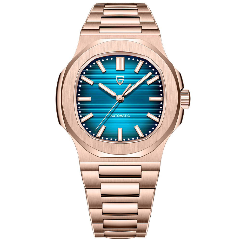 PAGANI DESIGN PD-1728 Men's Automatic Watches 40mm Luxury Stainless Steel Casual Waterproof Wrist Watches Sapphire Dial Glass