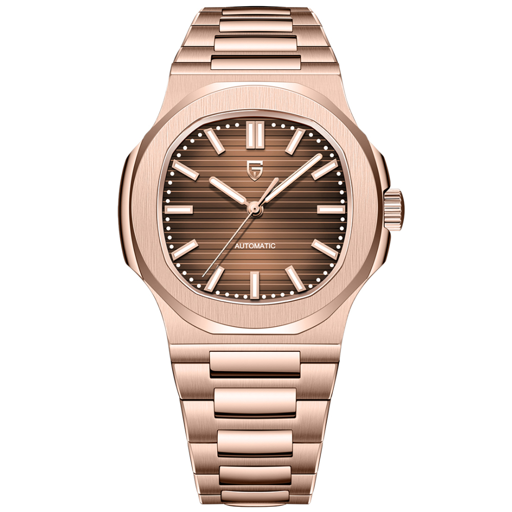 PAGANI DESIGN PD-1728 Men's Automatic Watches 40mm Luxury Stainless Steel Casual Waterproof Wrist Watches Sapphire Dial Glass