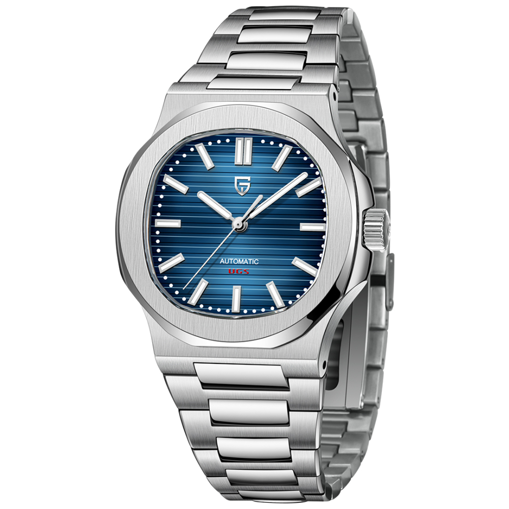PAGANI DESIGN PD-1728 Men's Automatic Watches 40mm Luxury Stainless Steel Casual Waterproof Wrist Watches Sapphire Dial Glass