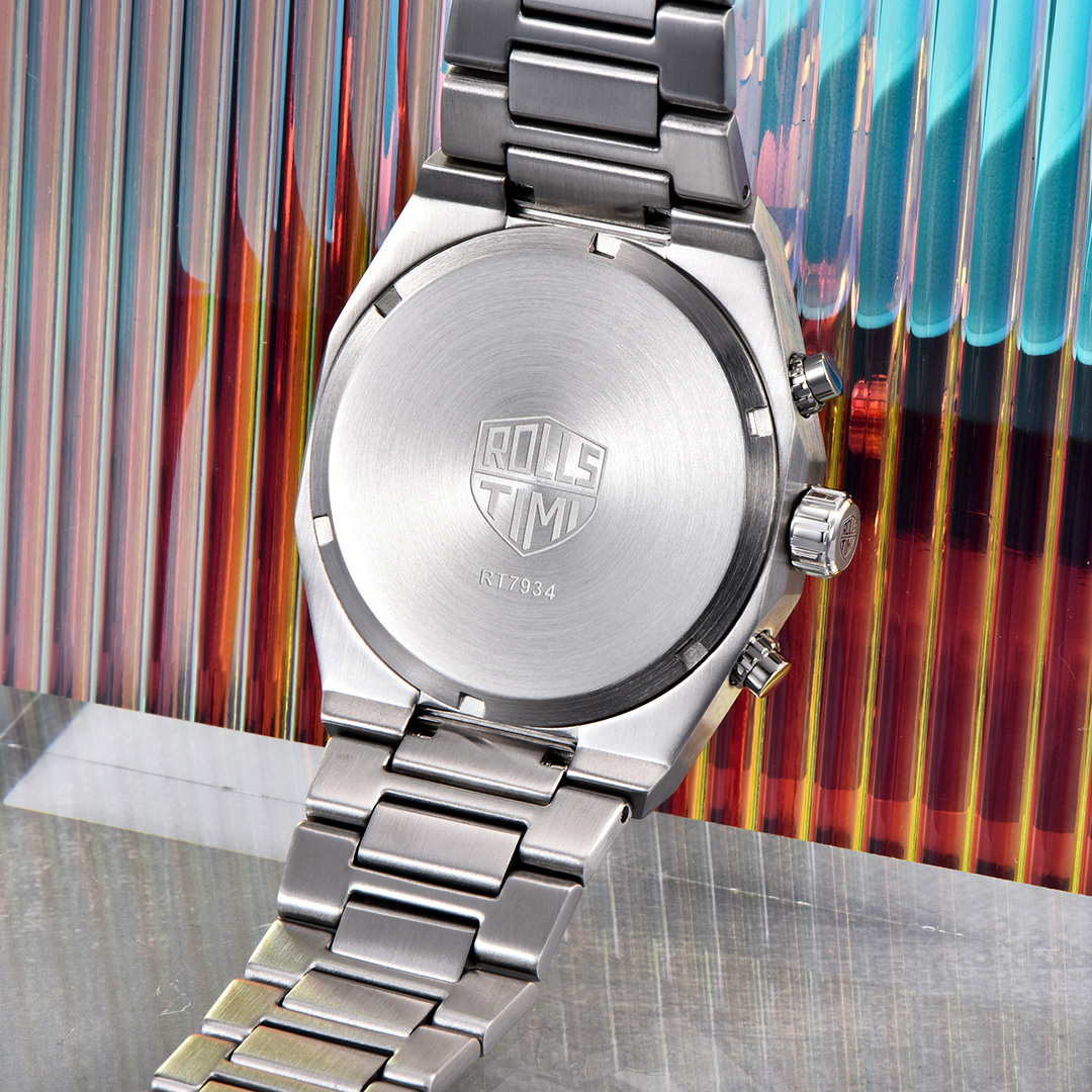 RollsTimi RT7934 Chronograph Men's Watch 39MM Stainless Steel