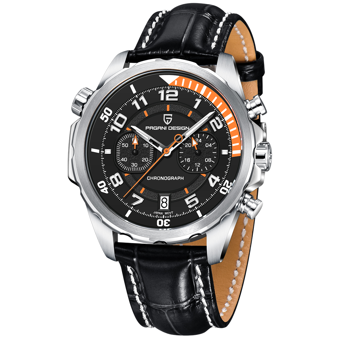 シゲッチ‼️ PAGANI DESIGN PD-1811 New Men's Watch Chronograph Quartz Stainless