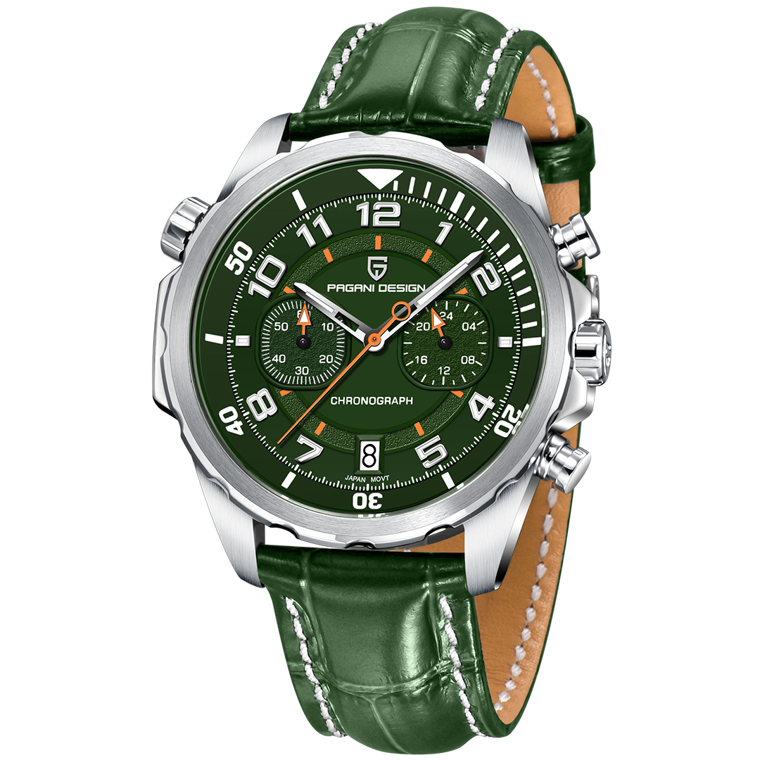 PAGANI DESIGN PD-1811 New Men's Watch Chronograph Quartz Stainless