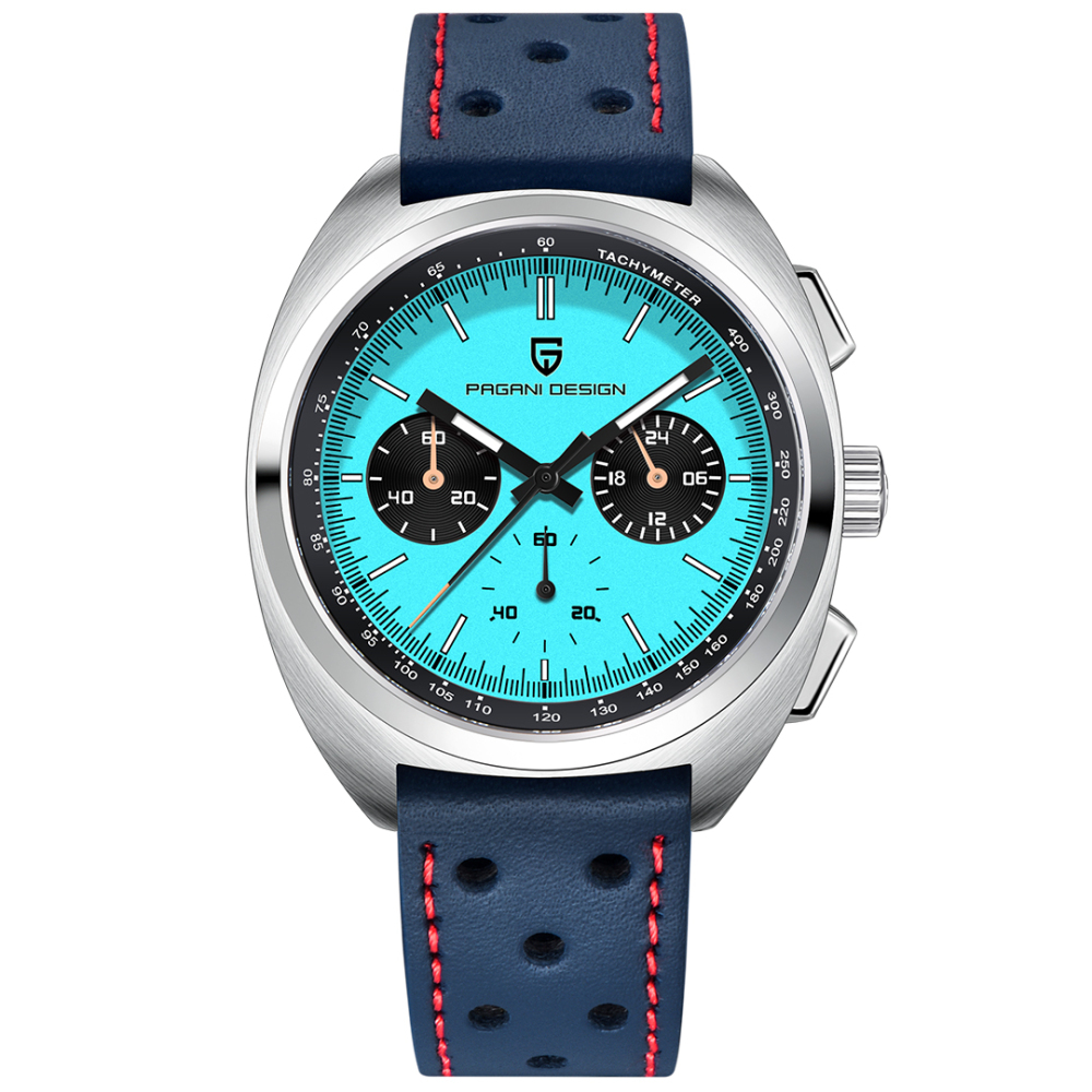 PAGANI DESIGN PD-1782 Men's Quartz Watches Chronograph Stainless Steel 40mm Sports Wrist Watch for Men