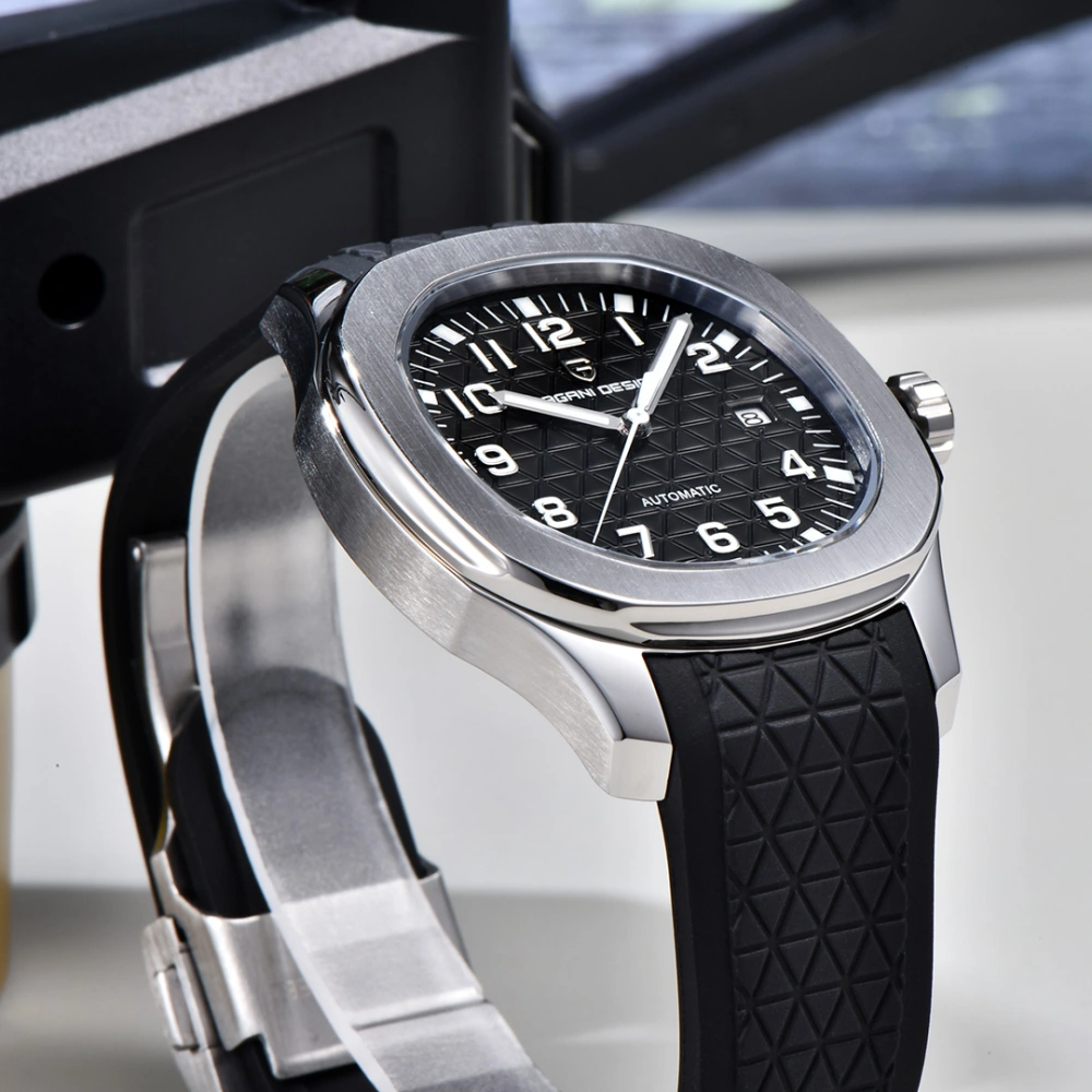 PAGANI DESIGN YS014, reloj automático lujoso de moda para hombre, zafiro NH35A
