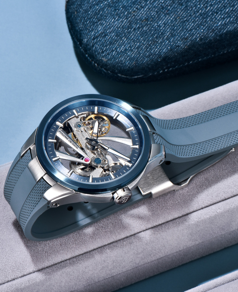 PAGANI DESIGN PD-YS030 Unique Skeleton Automatic Men's Watch, Stainless Steel Watch Case, Synthetic Sapphire with AR  AF Coating