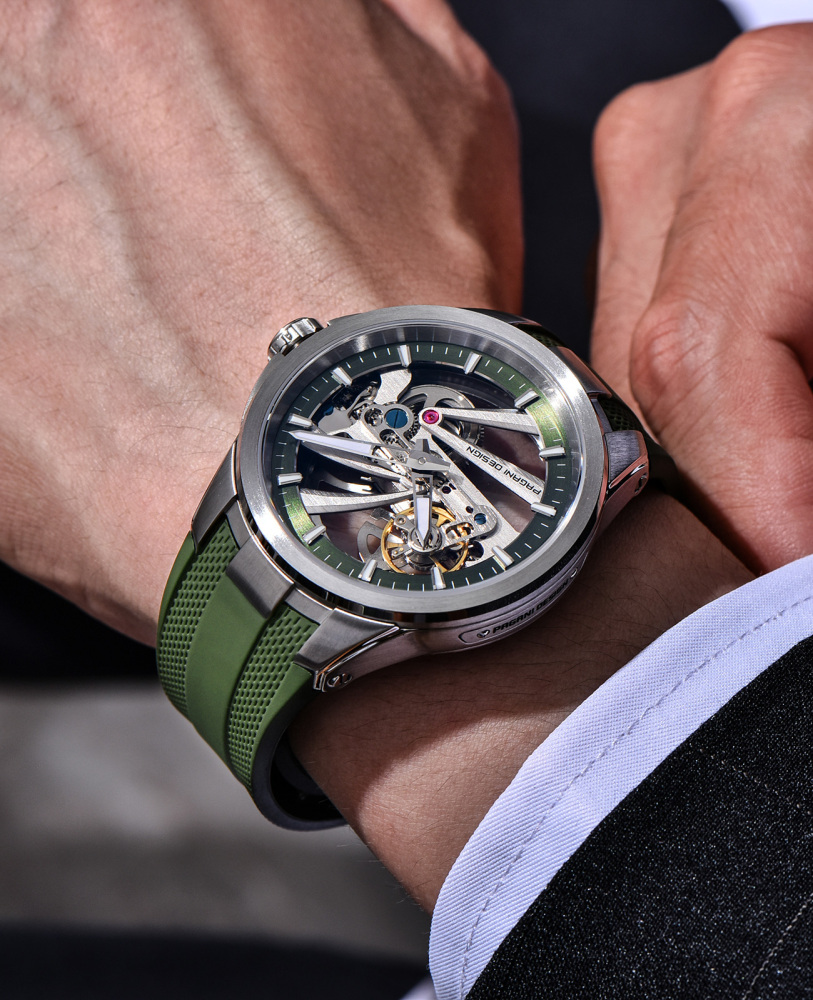 PAGANI DESIGN PD-YS030 Unique Skeleton Automatic Men's Watch, Stainless Steel Watch Case, Synthetic Sapphire with AR  AF Coating