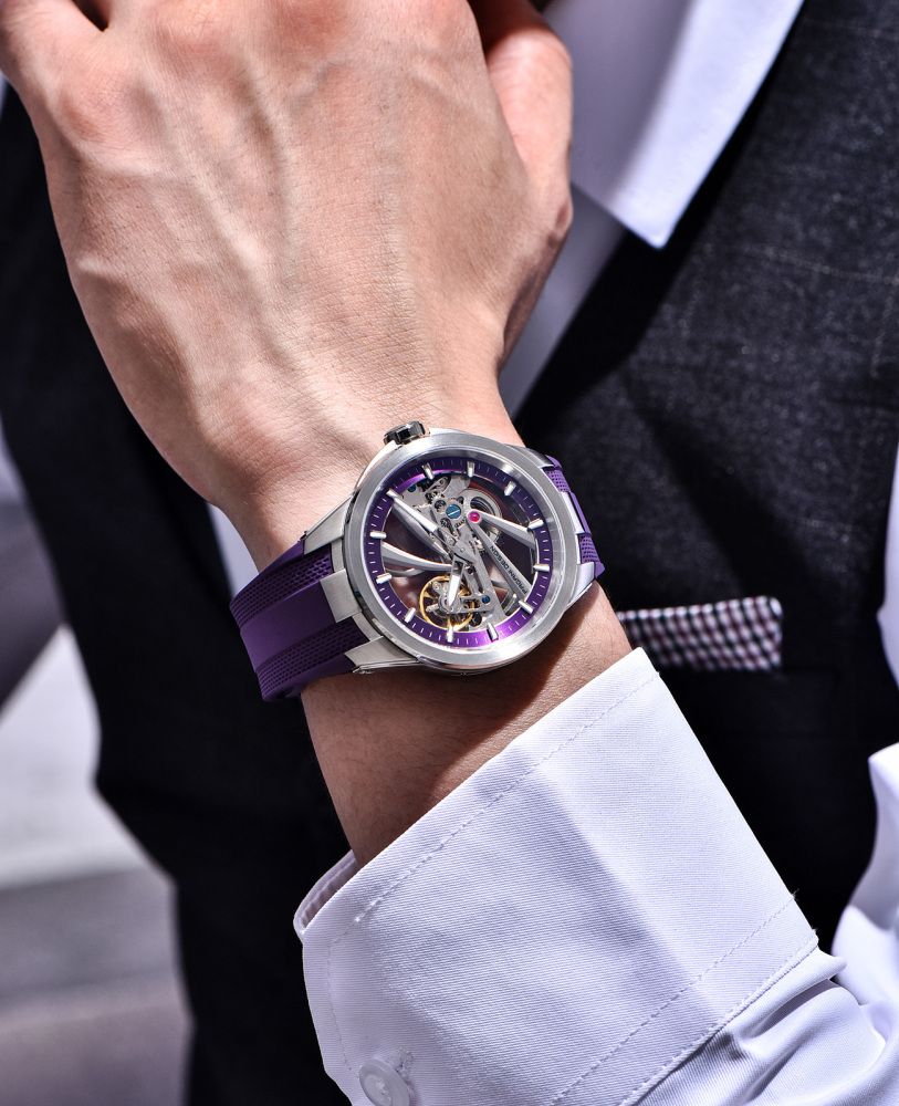 PAGANI DESIGN PD-YS030 Unique Skeleton Automatic Men's Watch, Stainless Steel Watch Case, Synthetic Sapphire with AR  AF Coating