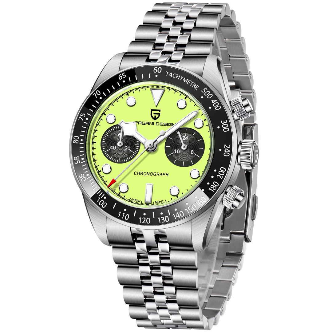 PAGANI DESIGN PD-1718 Men's Quartz Watches full Stainless Steel