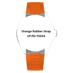 Orange Rubber Strap PD-YS034