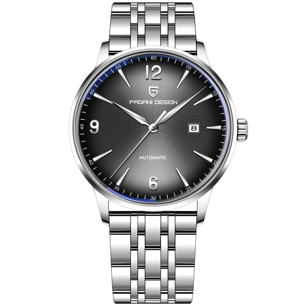 PAGANI DESIGN PD-1832 New Automatic Men's Watch 42mm Stainless Steel Business Wrist Watch for Men