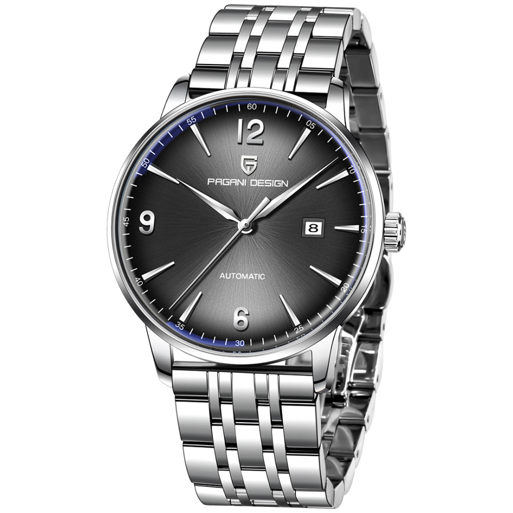 PAGANI DESIGN PD-1832 New Automatic Men's Watch 42mm Stainless Steel Business Wrist Watch for Men