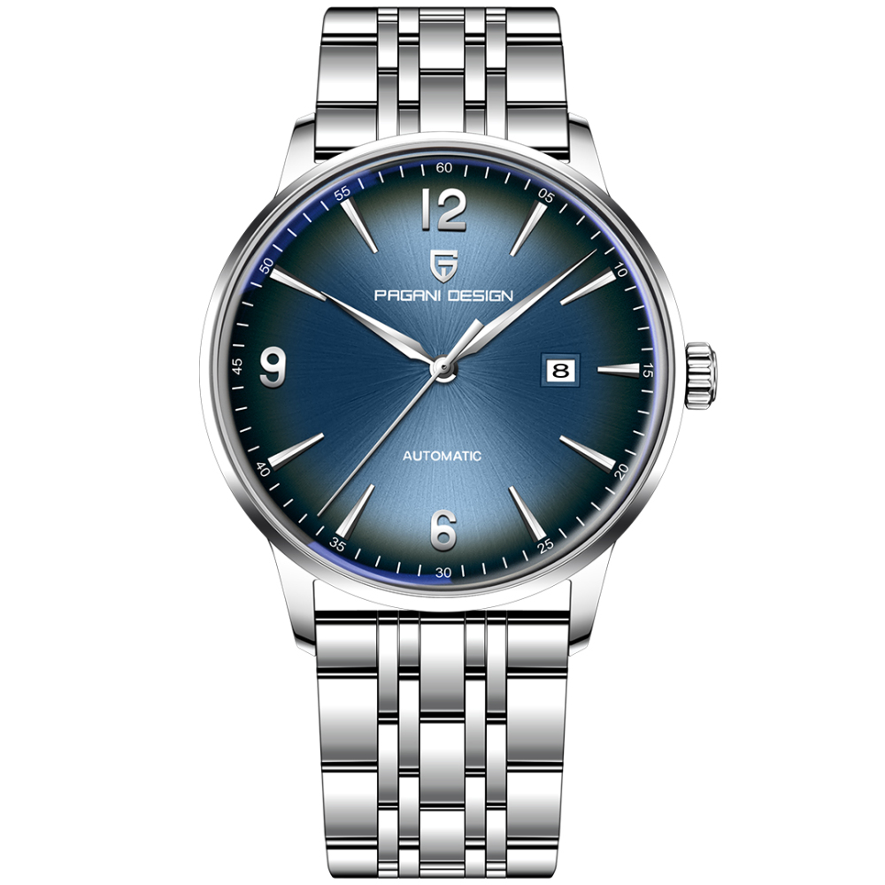 PAGANI DESIGN PD-1832 New Automatic Men's Watch 42mm Stainless Steel Business Wrist Watch for Men