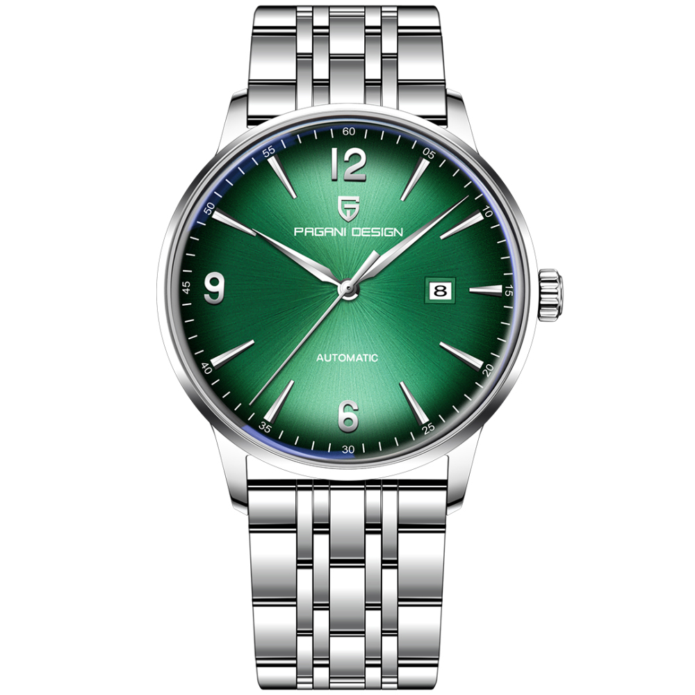 PAGANI DESIGN PD-1832 New Automatic Men's Watch 42mm Stainless Steel Business Wrist Watch for Men