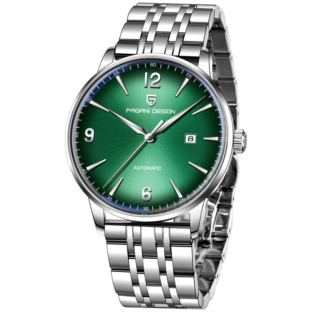 PAGANI DESIGN PD-1832 New Automatic Men's Watch 42mm Stainless Steel Business Wrist Watch for Men