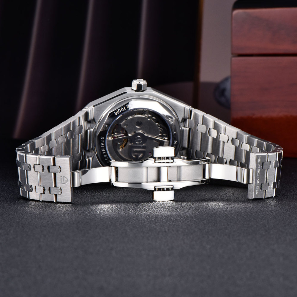 PAGANI DESIGN PD-YS036 New Automatic Men's Watch Stainless Steel Waterproof Mechanical Wrist Watch for Men