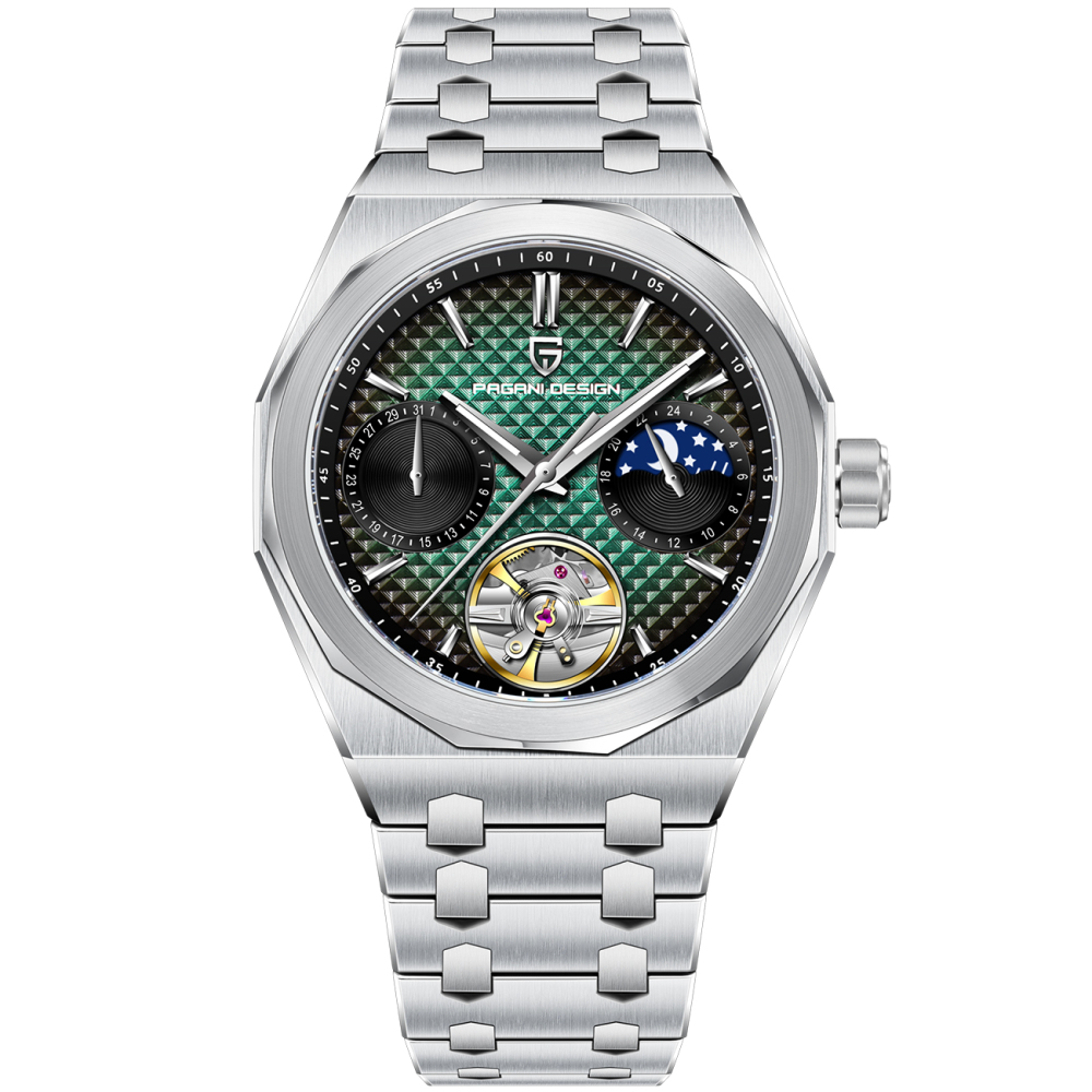 PAGANI DESIGN PD-YS036 New Automatic Men's Watch Stainless Steel Waterproof Mechanical Wrist Watch for Men