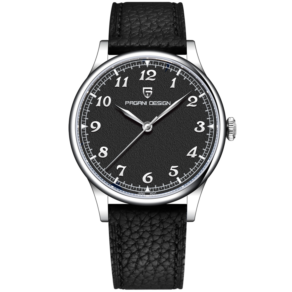 PAGANI DESIGN PD-1826 New Men's Watch 40mm Stainless Steel Quartz Business Watch for Men, VH31 Movt, Sapphire Glass with AR&AF