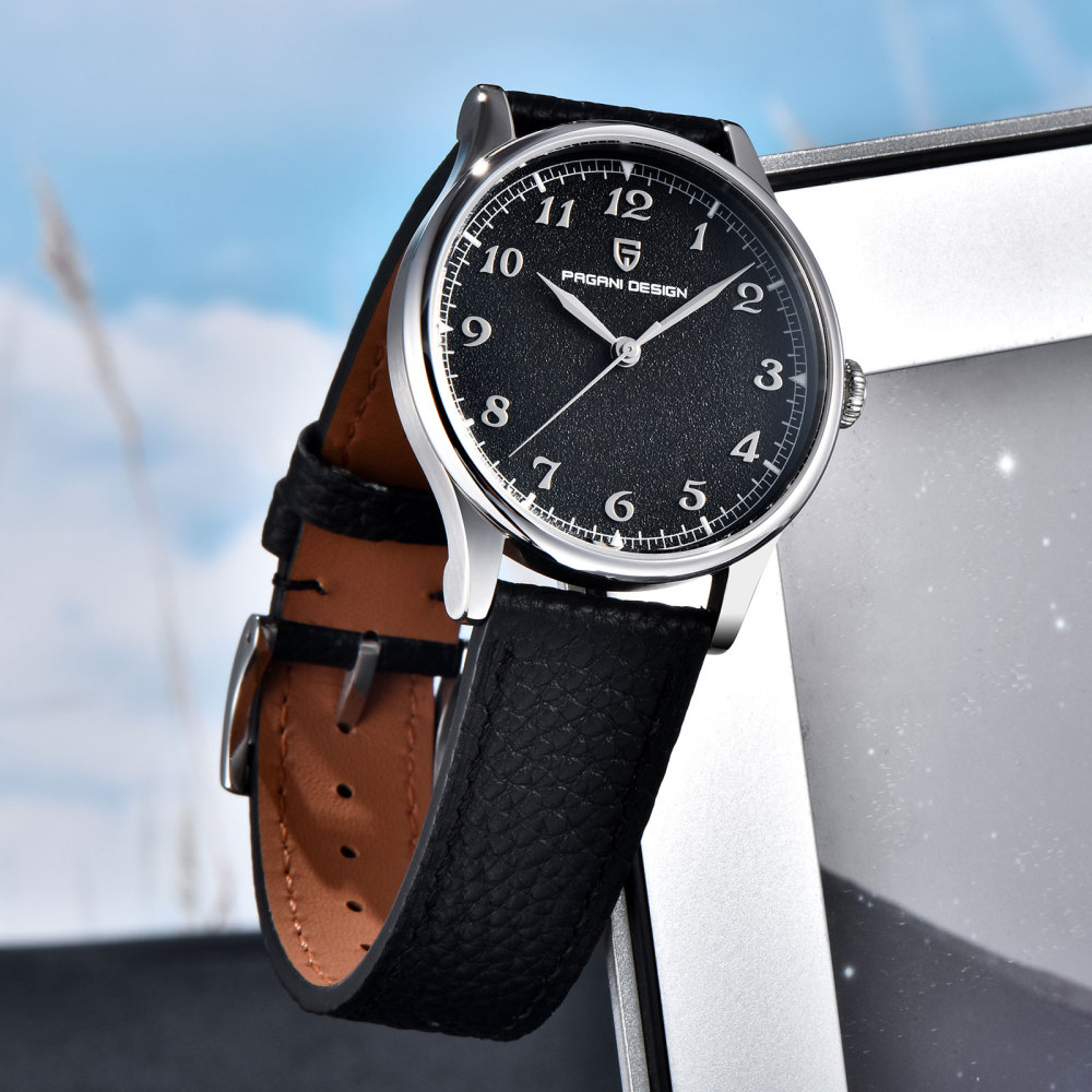 PAGANI DESIGN PD-1826 New Men's Watch 40mm Stainless Steel Quartz Business Watch for Men, VH31 Movt, Sapphire Glass with AR&AF