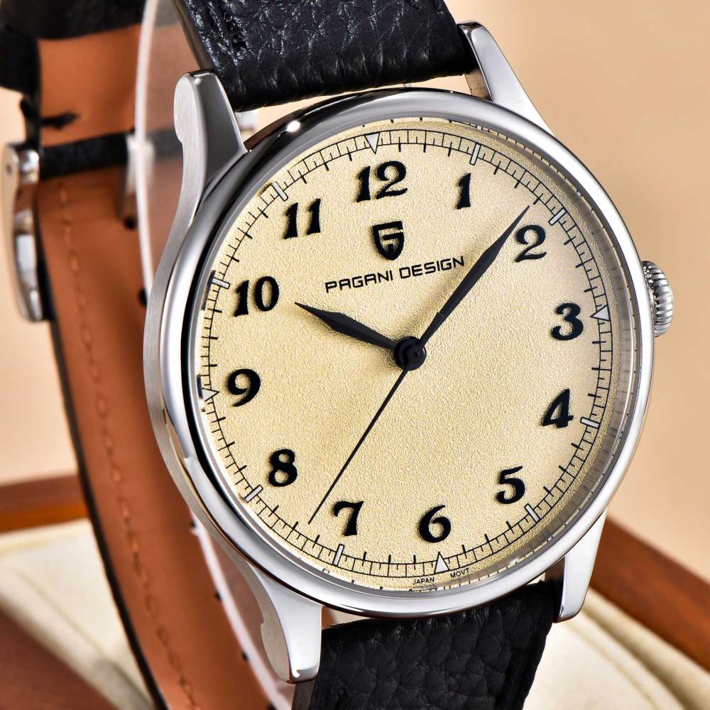PAGANI DESIGN PD-1826 New Men's Watch 40mm Stainless Steel Quartz Business Watch for Men, VH31 Movt, Sapphire Glass with AR&AF