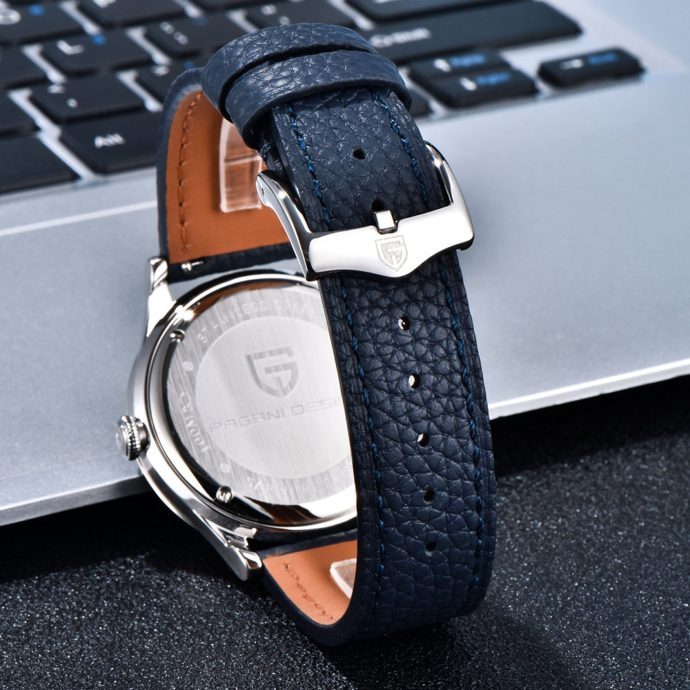 PAGANI DESIGN PD-1826 New Men's Watch 40mm Stainless Steel Quartz Business Watch for Men, VH31 Movt, Sapphire Glass with AR&AF