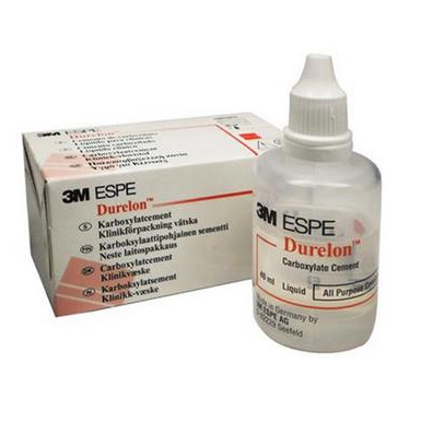 3M ESPE Dental Durelon Liquid Bottle Triple Size 40 ML 38216