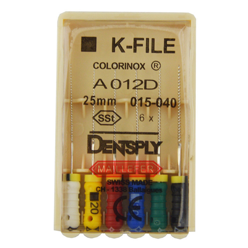 Dentsply K-FILE Hand Use Endodontics Endo Root Canal Files SST