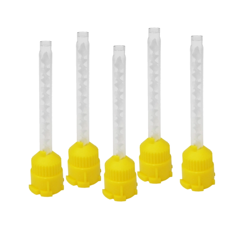 Dental Impression Mixing Tip Yellow 4.2 mm 1:1 Ratio