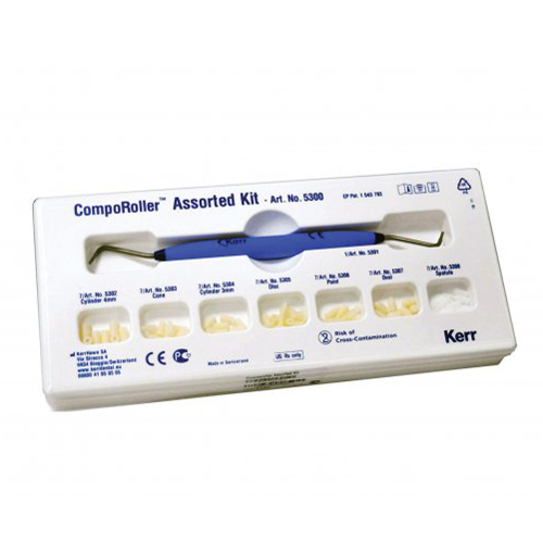 Dental Kerr CompoRoller Unique Rolling Disposable Tips Composite Modeling