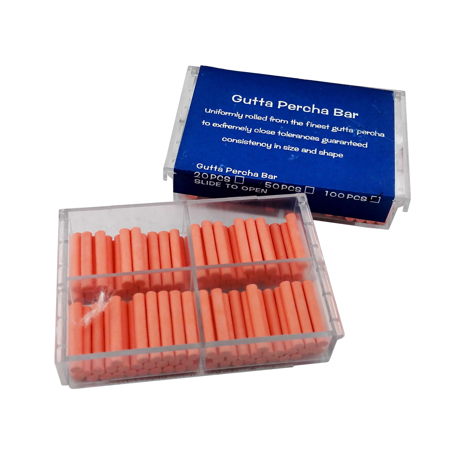 100pcs/Box Gutta Percha Bar for Obturation Endo System,Obturation Tools
