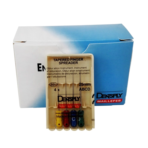 DENTSPLY TAPERED FINGER SPREADER ABCD Dental Endodontic Endo Root Canal