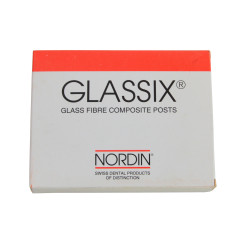 Dental Nordin Glassix Glass High-Intensity Fiber Resin RadioPaque Straight Post