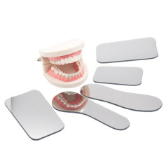 Dental Orthodontic Oral Intraoral Photographic 2-sided Rhodium Glass Mirrors Kit