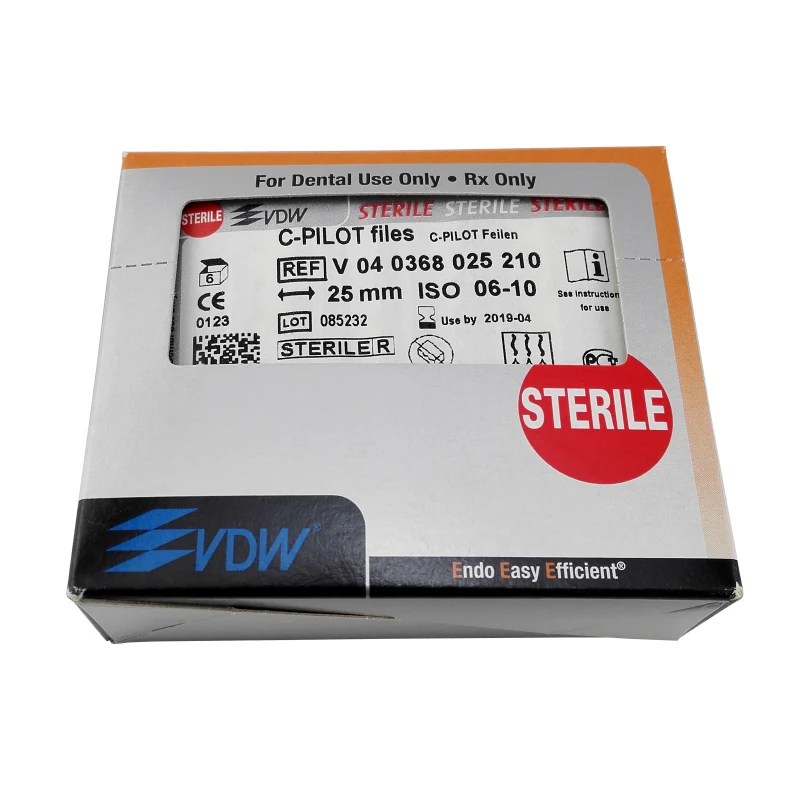 Dental VDW STERILE C-PILOT Files Feilen ISO Root Cannal