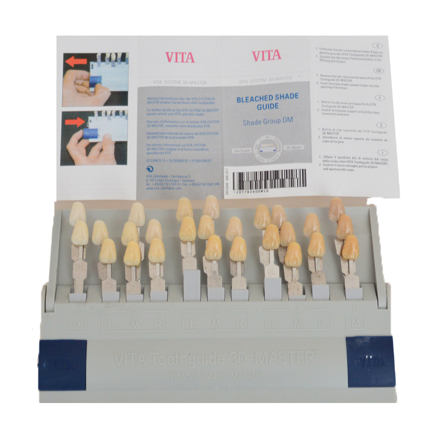 VITA Toothguide 3D Master with Bleached Shade Guide 29 Colors