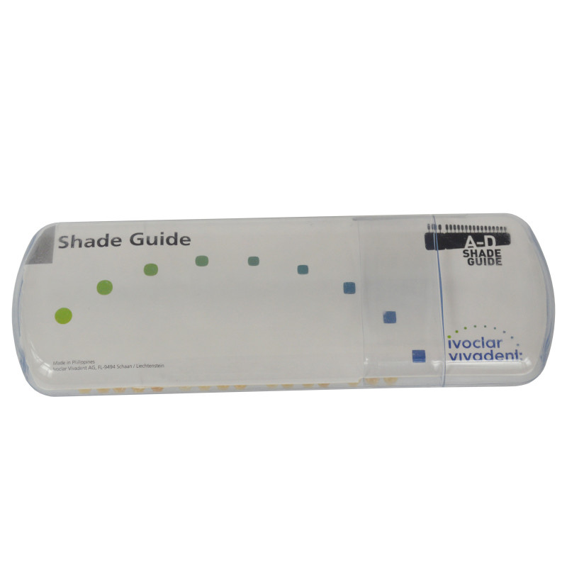 Ivoclar Vivadent Shade Guide A-D 16 Color Porcelain Teeth Based On VITA