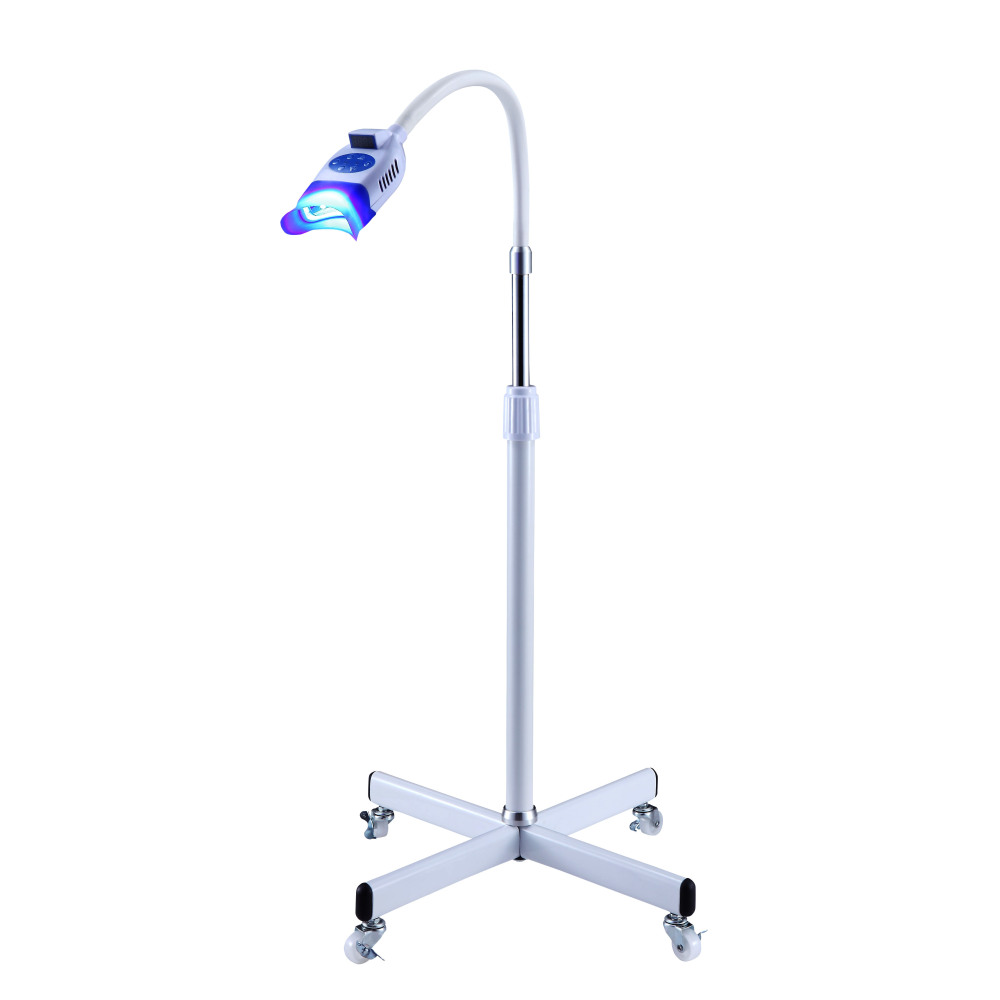 Dental YS-TW-F Teeth Whitening LED Lamp 10 Pcs Light Floor Mobile Bleaching Accelerator