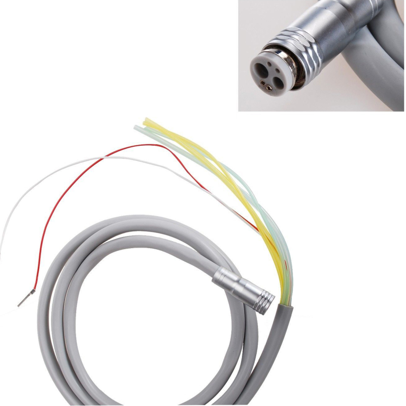 Dental 6 Hole Tube Silicone Hose for High Speed Fiber Optic LED Handpiece