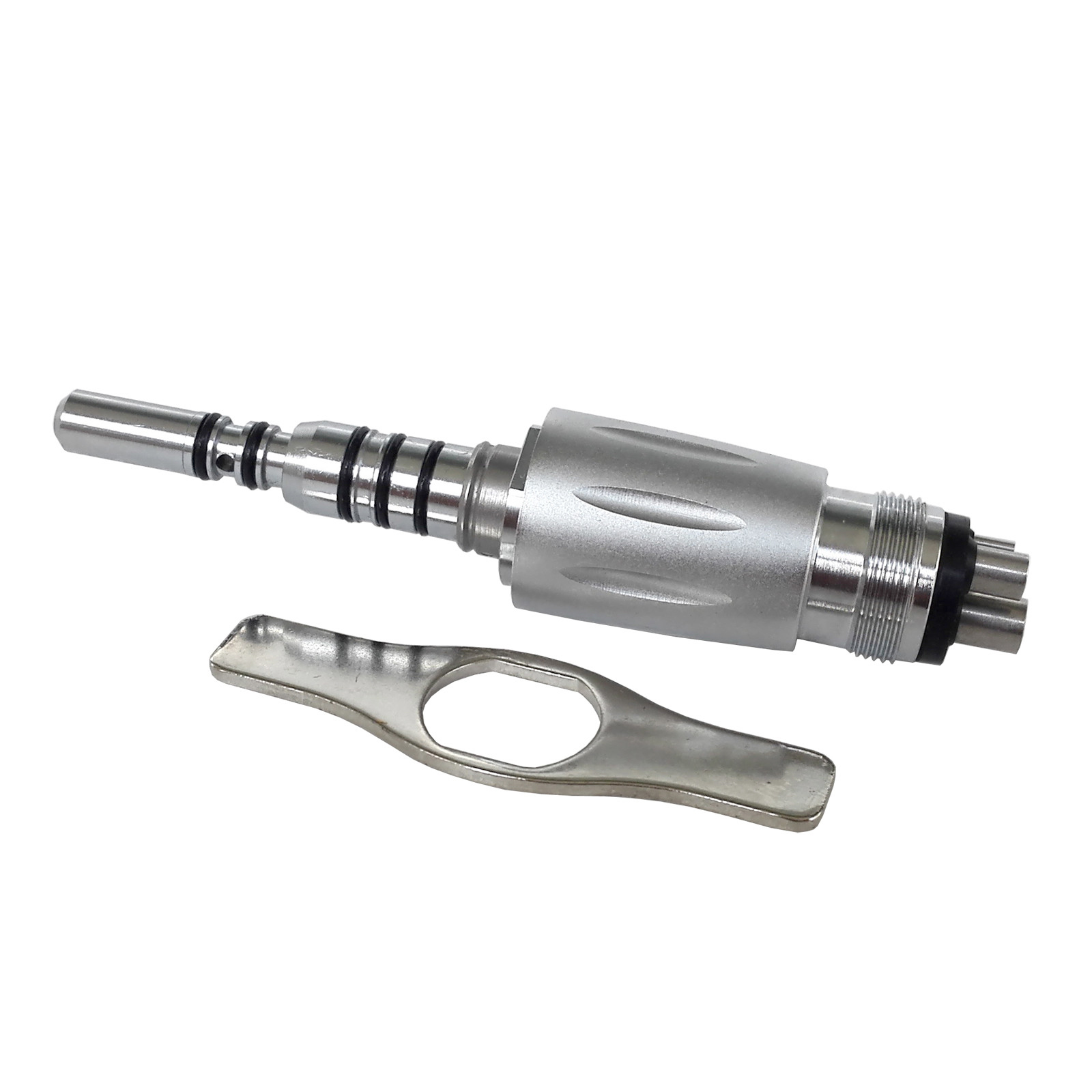 DENTMAX DX-450L Dental Fiber Optic LED High Speed Handpiece 2/4 Hole with Quick Coupler