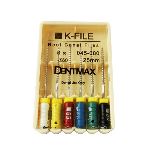 DENTMAX K-FILE Stainless Steel Endo Root Canal Hand Use