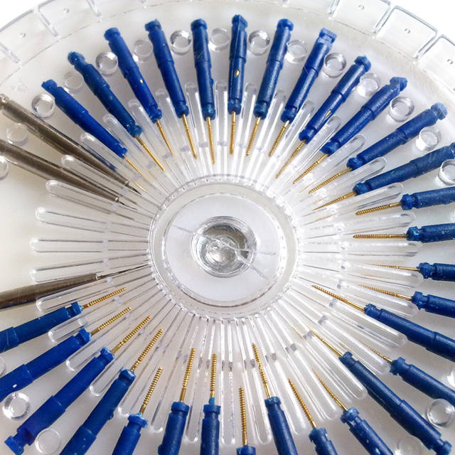 Dental Link Pins Conical Screw Posts Drills Kits Refills Plated Tapered,