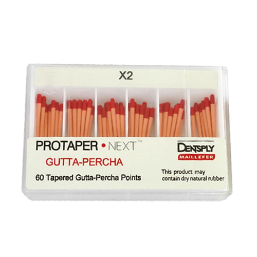 Dental Dentsply Maillefer Protaper Next Gutta Percha 60 Tapered Gutta-Percha Points X1/X2/X3/X1-X3