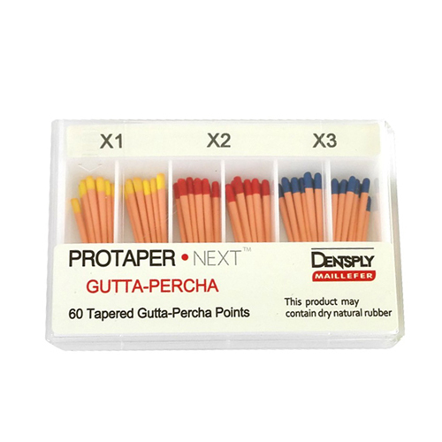 Dental Dentsply Maillefer Protaper Next Gutta Percha 60 Tapered Gutta-Percha Points X1/X2/X3/X1-X3