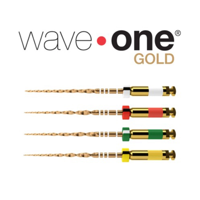 Waveone Gold Wave One Assorted Endodontic File Root Canal Dentsply 4Files / Pack
