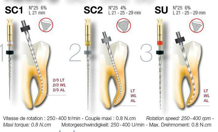 MICRO-MEGA Revo-S Dental Endodontic Engine Rotary NITI Files