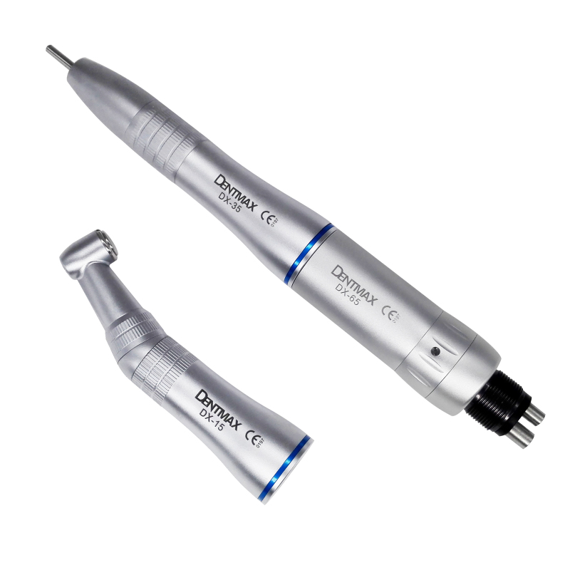 Dental DENTMAX E-Type Inner Water Low Speed Contra Angle Air Motor Handpiece Kit 2/4Hole