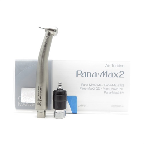 Dental NSK Style Pana Max2 High Speed Push Button Handpiece with Quick Coupler